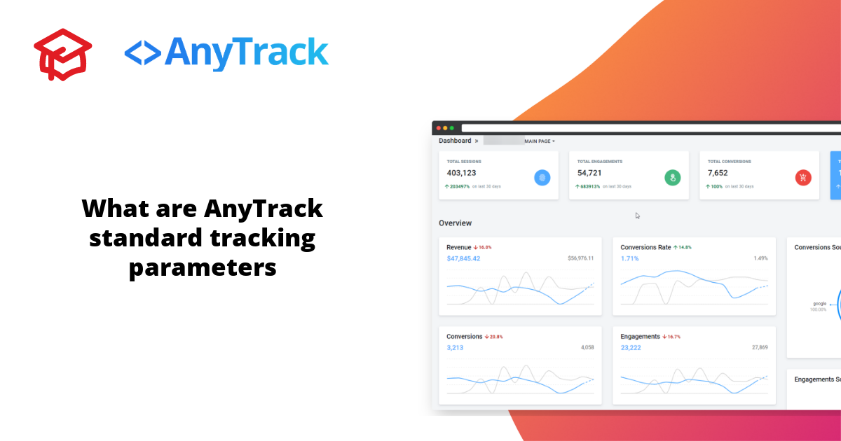 What are AnyTrack standard tracking parameters